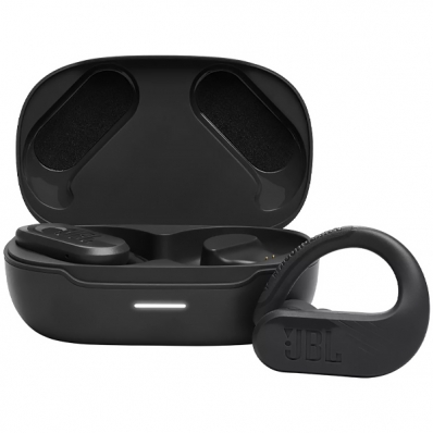 Fone de Ouvido Sem Fio JBL Endurance Peak 3 com Bluetooth e Microfone - Preto
