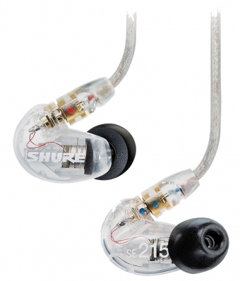 Fone de Ouvido Shure SE215-CL Transparente