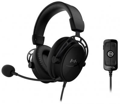 Fone Headset Gaming Kingston Hyperx Cloud Alpha s (com Fio) HX-Hscas