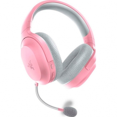 Fone Headset Razer Barracuda X com Microfone Removivel Wireless Multi Plataforma Pink - RZ04-03800300-R3M1