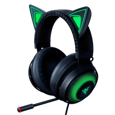 Fone Headset Razer Kraken Kitty Edition Chroma - Preto (RZ04-02980100-R3M1)