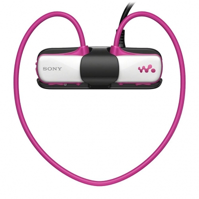 Fone Sony NWZ-W273SPM 4GB MP3 P.Agua Rosa