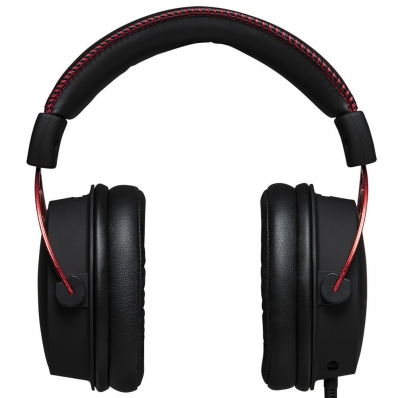 Fone Headset Hyperx Cloud Alpha Mini Jack 3.5 MM Microfone Removivel - Preto/Vermelho HX-Hsca-RD/AM