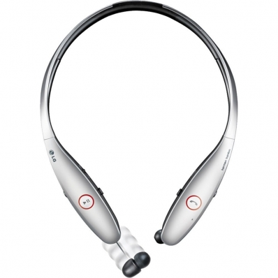 Fone de ouvido LG Tone Infinim Wireless com MicroFone de ouvido HBS-900.Ageusv Prata