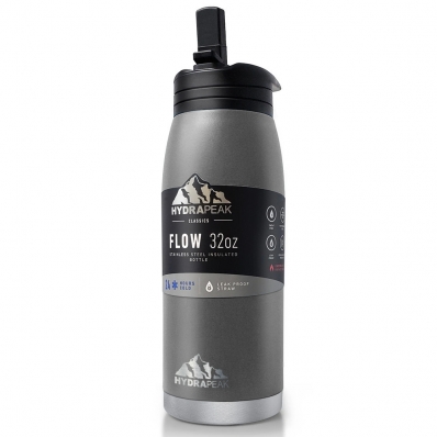 Garrafa de Agua Hydrapeak HP-FLOW-32-Graphite 946ML Graphite