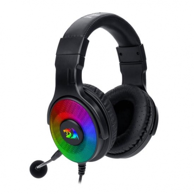 Fone de ouvido USB Redragon Pandora H350RGB Preto