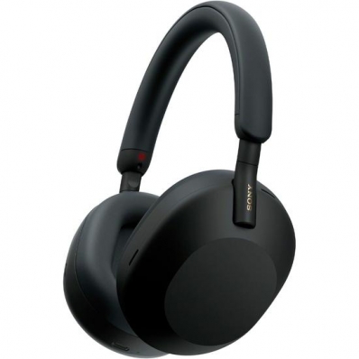 Fone de Ouvido Sony WH-1000XM5 - com Microfone - Preto