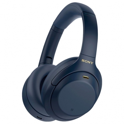Fone de Ouvido Sem Fio Sony WH-1000XM4 - Azul Meia-Noite