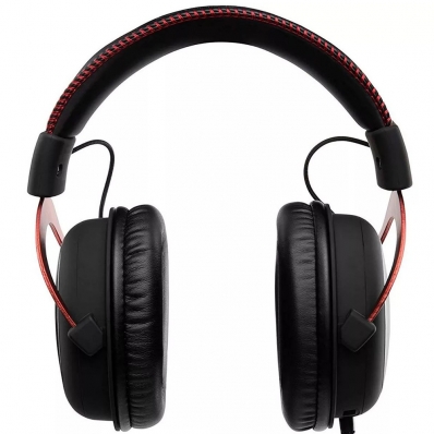Fone Headset Hyperx Cloud II Mini Jack 3.5 MM Microfone Removivel - Preto/Vermelho KHX-HSCP-RD