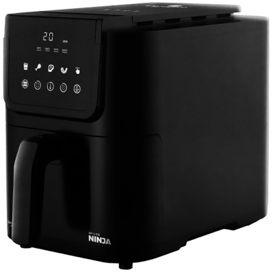 Fritadeira Eletrica Electrobras Airfry Ninja 5.6L EBAF-56D 1.500 Watts 220 - 240 V ~ 50/60 HZ - Preta