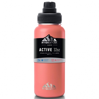 Garrafa Termica Hydrapeak HP-WIDE-32-Peach-Chug 946ML Pessego
