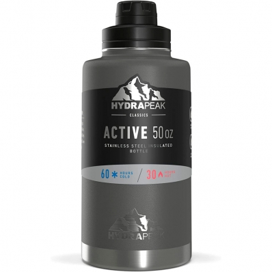 Garrafa Termica Hydrapeak HP-WIDE-50-Chug-Graphite 1.5L - Graphite