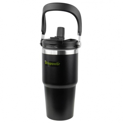 Garrafa Termica Ecopower EP-G006 - 900ML - com Bico - Preto
