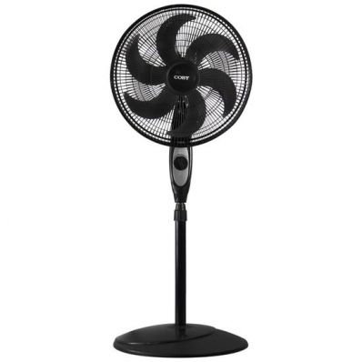 Ventilador de Coluna Coby FY3322-2204B - 75W - 18" - 110V - Preto