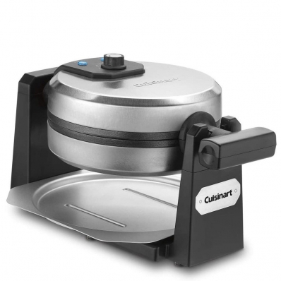 Wafleira Belga Cuisinart WAF-F10 Giratoria 1000W 110V - Inox