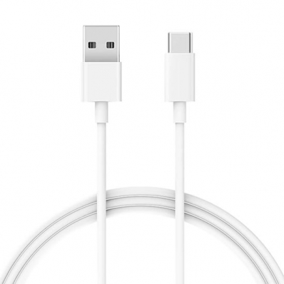 Cabo USB Xiaomi Tipo-C / 1 Metro - Branco (SJX14ZM)