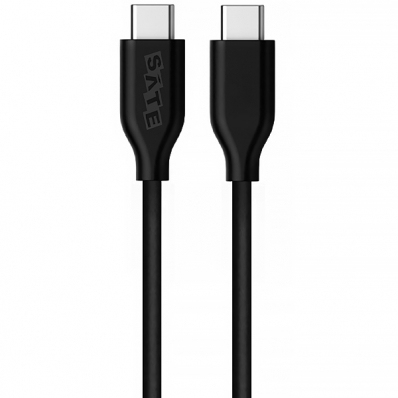 Cabo USB-C Satellite AL-CC2 2 Metros - Preto