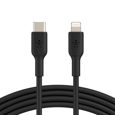 Cabo Belkin 1M USB-C/Lightning X8000 Preto - CAA003BT1MBK
