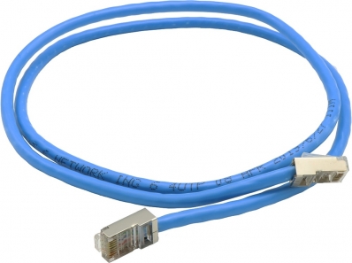 Cabo de Rede CAT6 Azul (1 Metro)