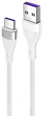 Cabo USB-A para USB-C Kolke KCC-8573 (1 Metro) - Branco