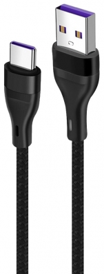 Cabo USB-A para USB-C Kolke KCC-8573 (1 Metro) - Preto