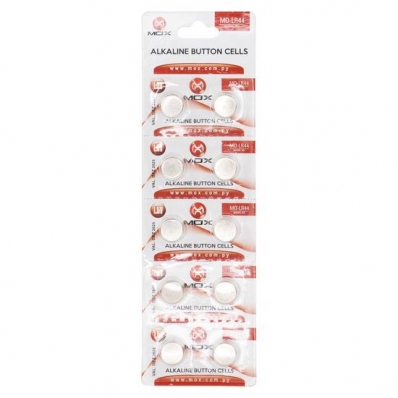 Bateria Mox MO-LR44 - 1.5V - 5 Unidades