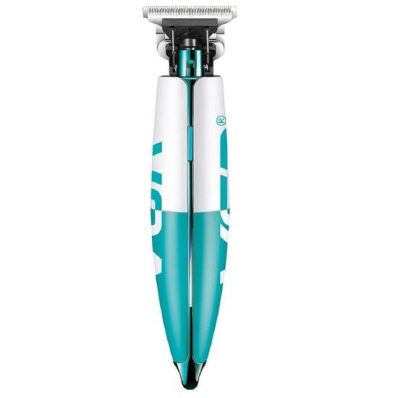 Barbeador Eletrico VGR V-958 - Recarregavel - Branco e Azul
