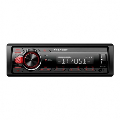 Toca Radio Pioner MVH-S215BT USB / Auxiliar / - Preto