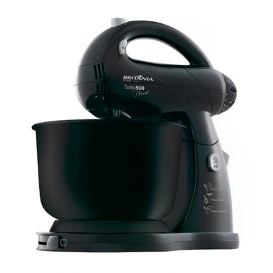 Batedeira Britania Turbo 500 Prime - 360W - 3.5L - 110V - Preto