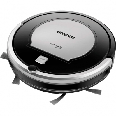 Aspirador Mondial Robot Fast Clean Advanced RB-04 - Preto