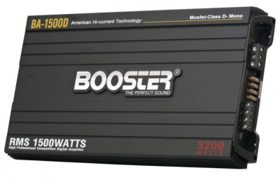 Amplificador 1CH BA-1500D Mono Digital 3200W/1500W
