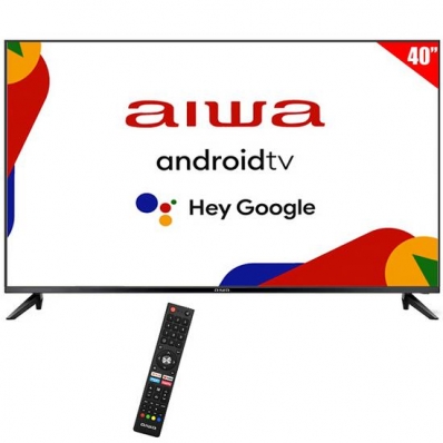 TV 40 Aiwa AW40B4SFG FHD/ Android/ Wifi/ BT/ Conversor