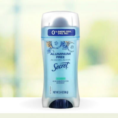 Desodorante secret bastão sem alumínio cucumber 68g