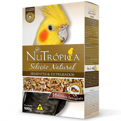 NUTROPICA SELEÇÃO NATURAL CALOPSITA 900 G