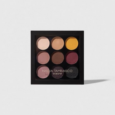 Paleta de Sombras Nádia Tambasco By Océane To Go Matte 7,2g