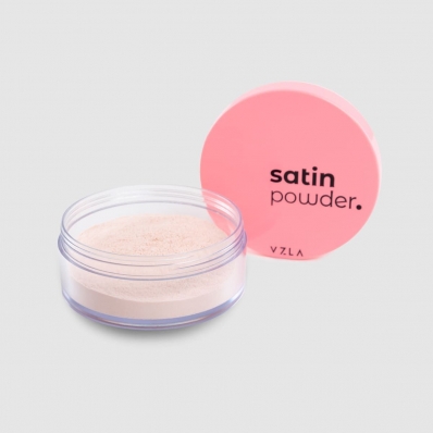 VZ Vizzela Cosméticos Satin Powder 01 Pó Solto Acetinado 9g