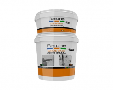 Adesivo Estrutural Epoxi Barone 1Kg (Compound)