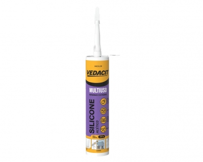 Silicone Vedacit Acetico Multiuso Incolor 250G
