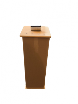 Porta Escova Elegance em Acrílico 21cm 