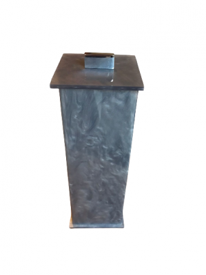 Porta Escova Elegance em Acrílico 21cm