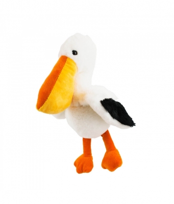 Pelicano Branco 25cm - Pelúcia