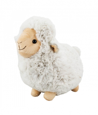 Ovelha Cinza Sorrindo 38cm - Pelúcia