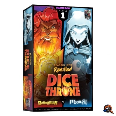 DICE THRONE 01 - BARBARO X ELFA DA LUA