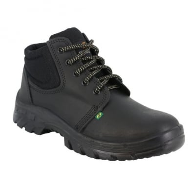 COTURNO DE SEGURANCA ECOSAFETY PS 139 NOBUCK PRETO