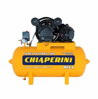 COMPRESSOR CHIAPERINI 10 PES 70 LITROS 2 CV 127/220 