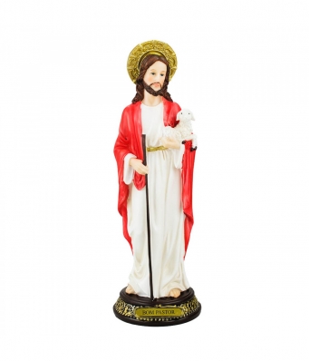 Jesus Bom Pastor 31cm - Enfeite Resina