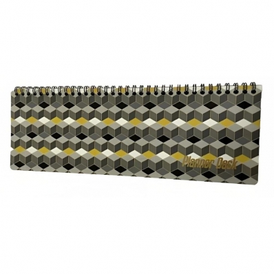 Planner de mesa desk graphic 52 fls 297x105mm 70g espiral