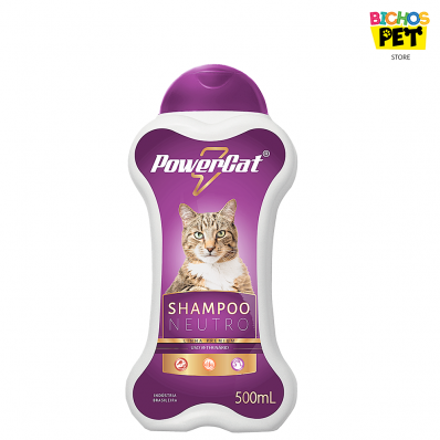 Shampoo para Gatos PowerCat Neutro 500 ml