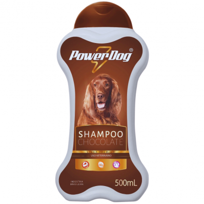 SHAMPOO POWERDOG CHOCOLATE 500 ML