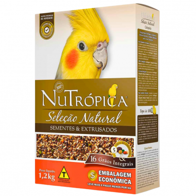 NUTROPICA SELEÇÃO NATURAL CALOPSITA 1,2 KG